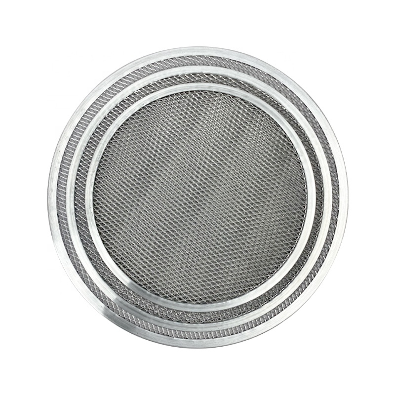 Aluminium Pizza Screen Pan Baking Tray Metal Net Seamless Aluminum Metal Net