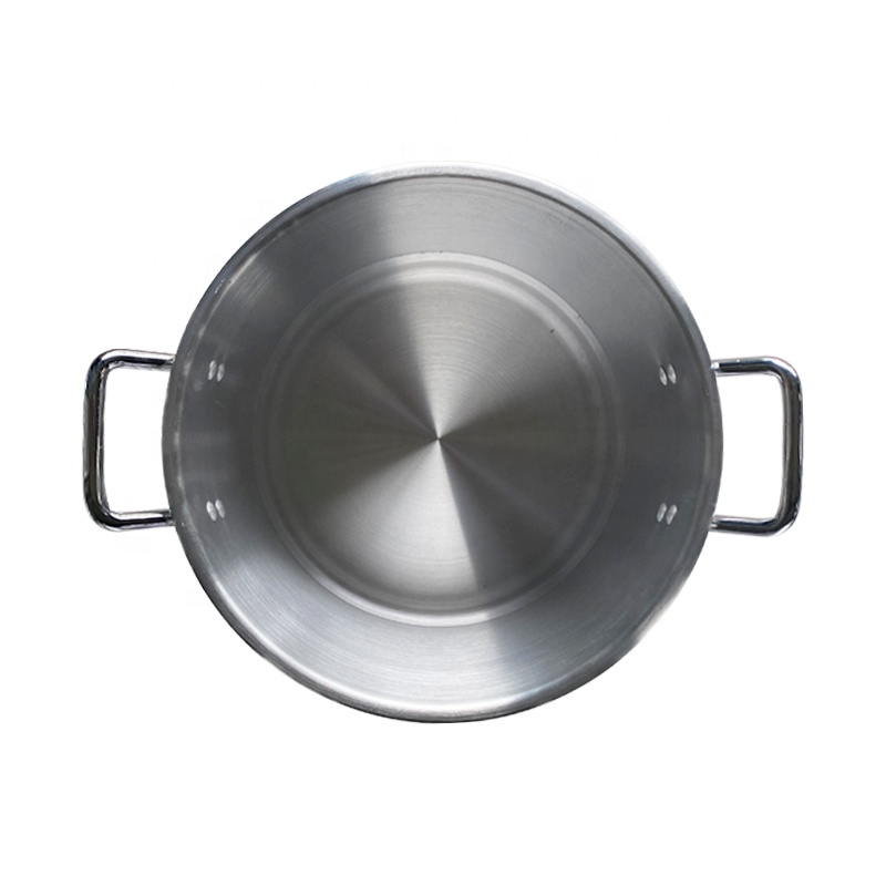 20-52qt Aluminium Steamer Pot Commercial Big Cooking Pot Large Cooking Pot