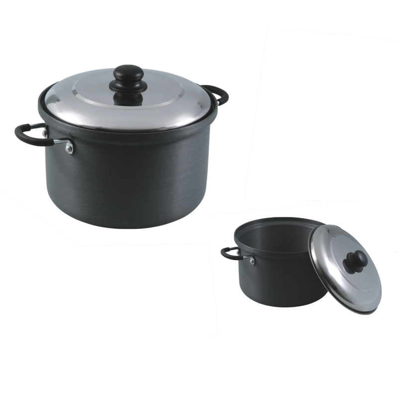 Aluminium Non-Stick Pot Set Hard-Anodized Cookware Sets