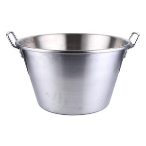Large Deep Stainless Steel Wok Comals Cazo Griddle Fryer Stainless Steel Frying Pan Suitable for Outdoor Cookware Sets