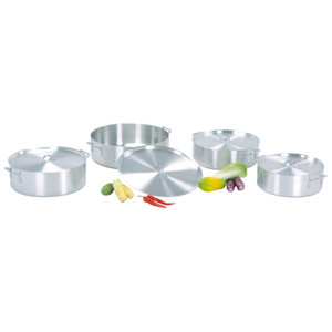 Aluminium Sauce Pot Cookware Set with Big Capacity for Home Restaurant