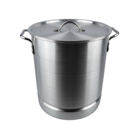 Hot Sell Aluminium Commercial Steamer Pot Cookware Sets Large Cooking Pot Stock Pot