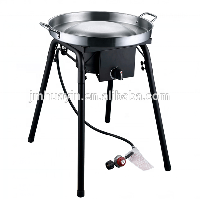 High Quality Round Cookware Stainless Steel Upside comals Frying Pan