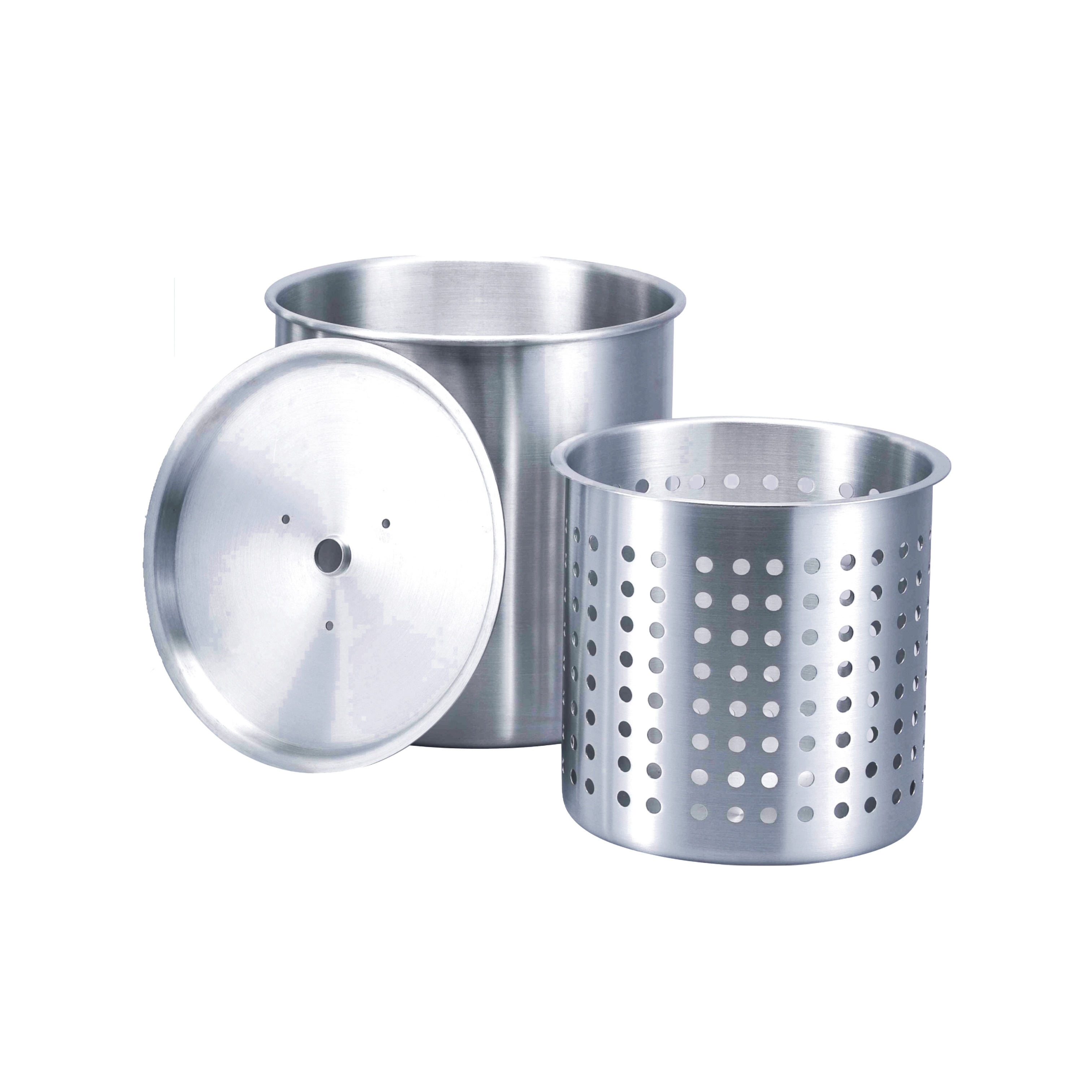 Wholesale Aluminum Restaurant Pot Cookware Inner Basket Kitchen Cutlery