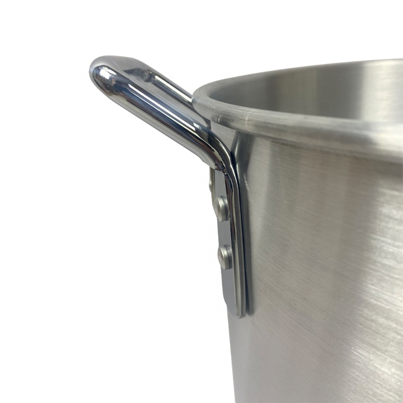 Aluminium Large Cooking Pots Hotel Restaurant Commercial Pot Soup Stock Pot