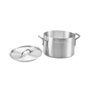 5PCS Aluminium Stock Pot with Heavy Gauge Cookware Set for Restaurant