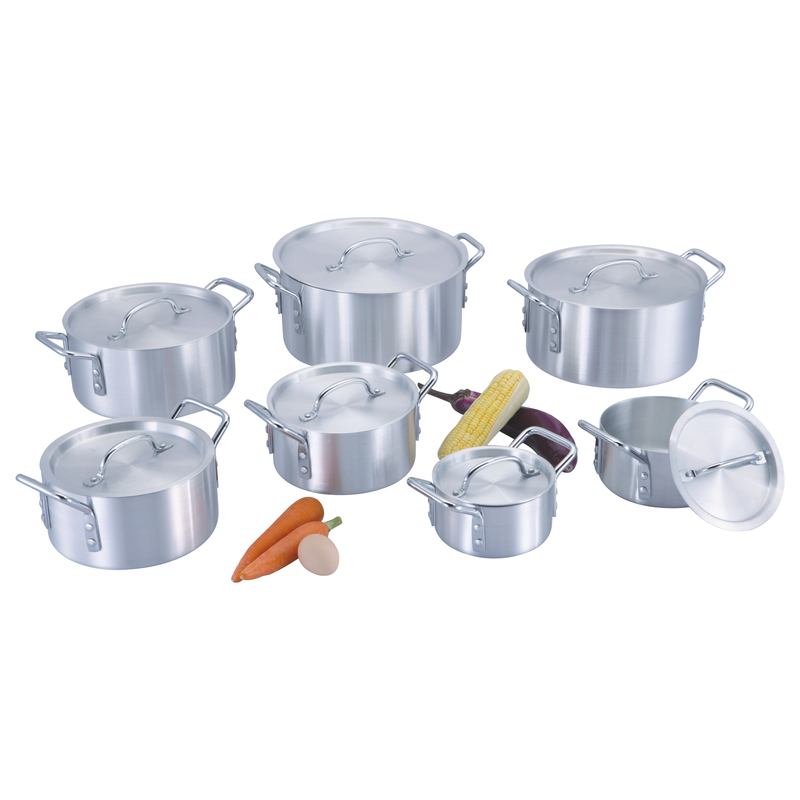 Kitchenware Cookware Sets Gadgets Alumanium Stock Pot Commercial Purposes Food Stock Pots