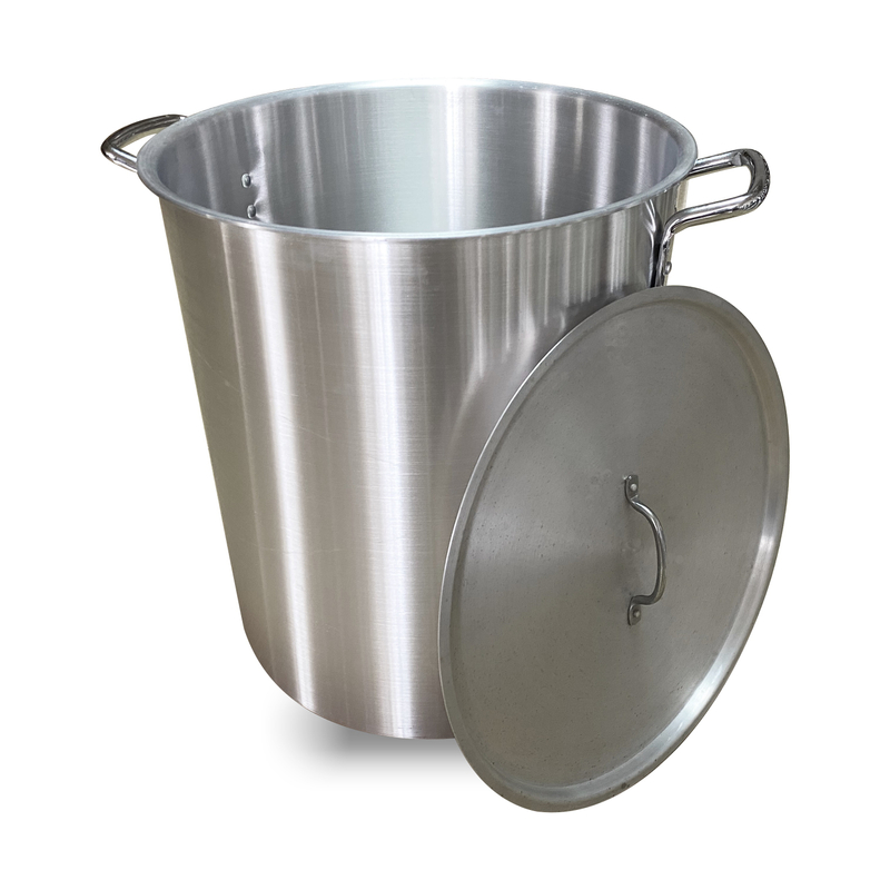 Stainless Steel Large Capacity Straight Bucket Aluminum Pot Stockpot Kitchen Tableware