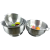 Aluminium Colander Set Straight Handle Kitchen Rice Fruit Vegetable Washing