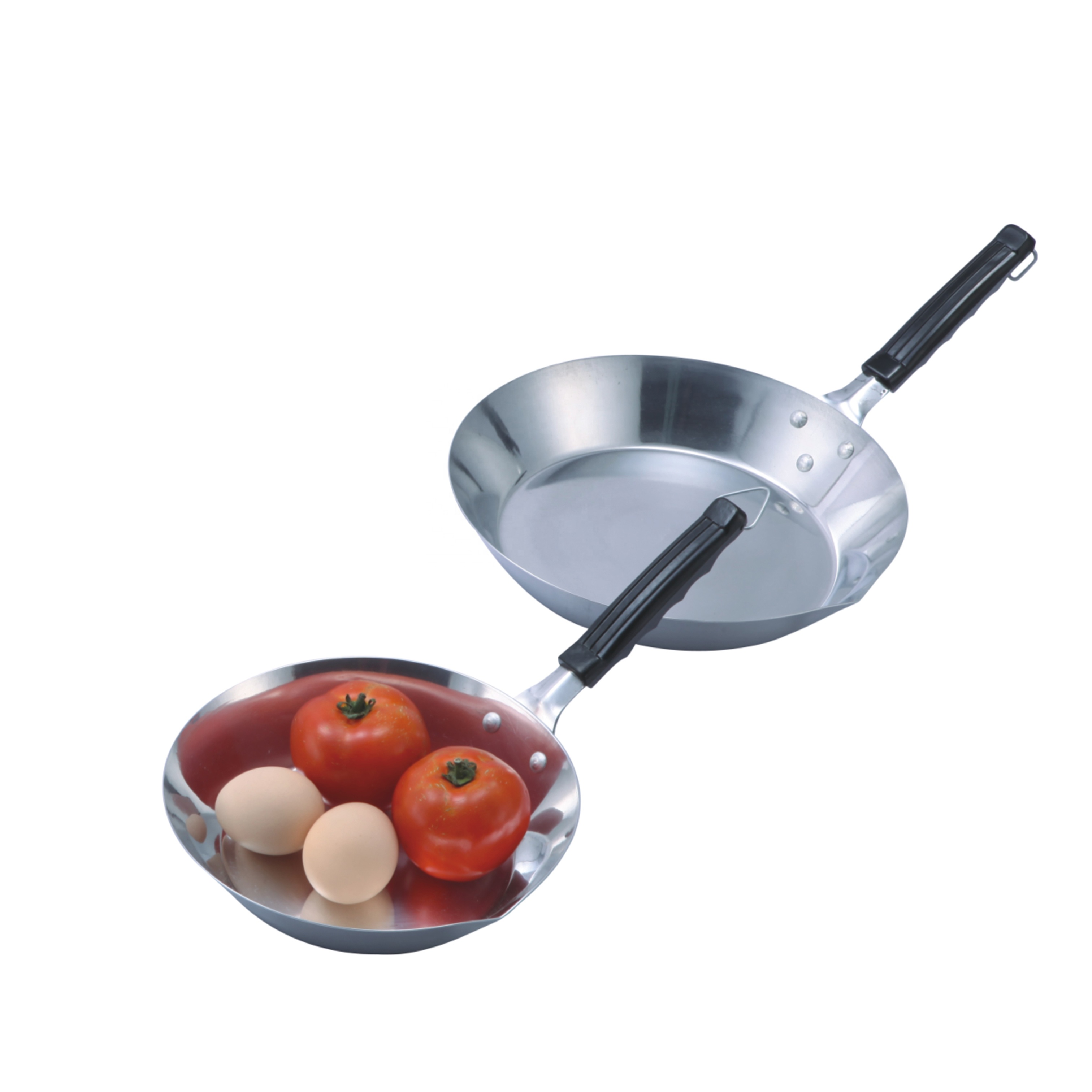 Aluminium Fry Pan Polishing Cookware Set for Home Restaurant