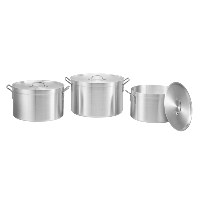 Kitchen Cooking Used Restaurant Stock Pots Light Grey Kitchen Pots Cookware Sets