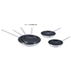 Aluminium Fry Pan Flared Rim Non-Stick Inside Sanded Outside Frying Pans Cookware