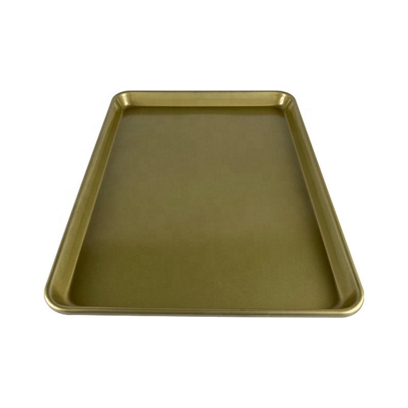 Hot Sale Aluminum Rectangle Baking Sheet Pan Non-stick Cookie Pan Flat Baking Tray Aluminum