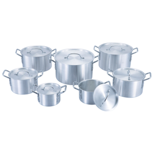 3PCS Aluminium Pot Set Cookware Set with Big Capacity for Restaurant