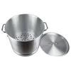 20-52qt Aluminium Steamer Pot Commercial Big Cooking Pot Large Cooking Pot