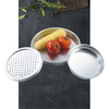 Round Set of 9 Aluminum Pizza Baking Pan Baking Pizza Pan Tray for Kitchen Tools Used in The Kitchen