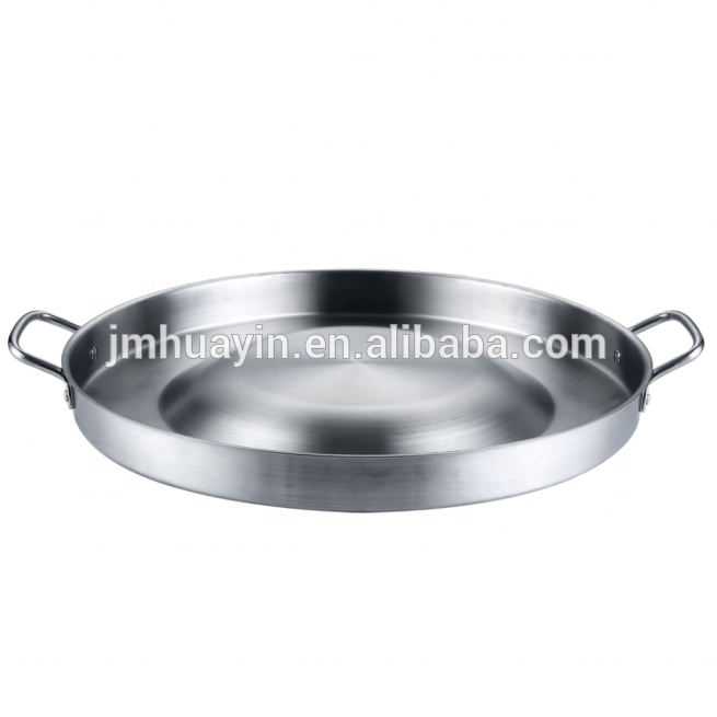 High Quality Round Cookware Stainless Steel Upside comals Frying Pan