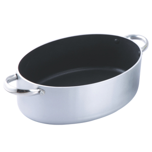 Non Stick Coating Die-Cast Aluminium Oval Pan Cookware Set