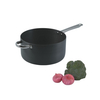 Aluminium Non-Stick Soup Pot Set Hard-Anodized Shallow S/S Hand