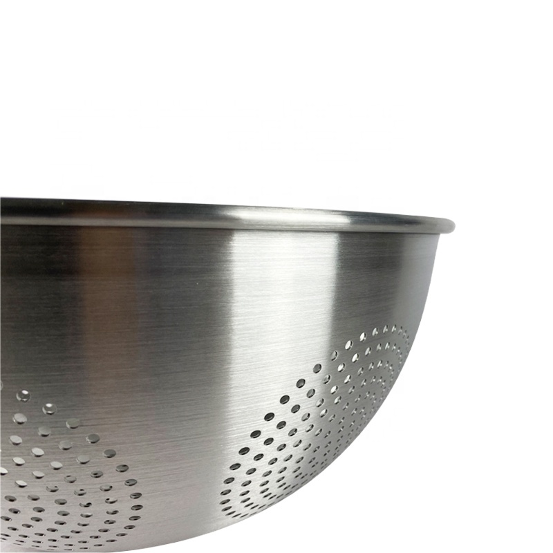High Quality Strainer Accessories Baskets Commercial Pot Colander Aluminum Colander Set For Commercial