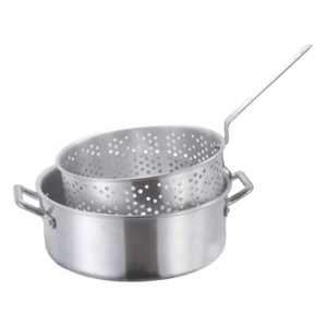 10.5qt Aluminium Fish Fryer Cooker with Basket Cookware