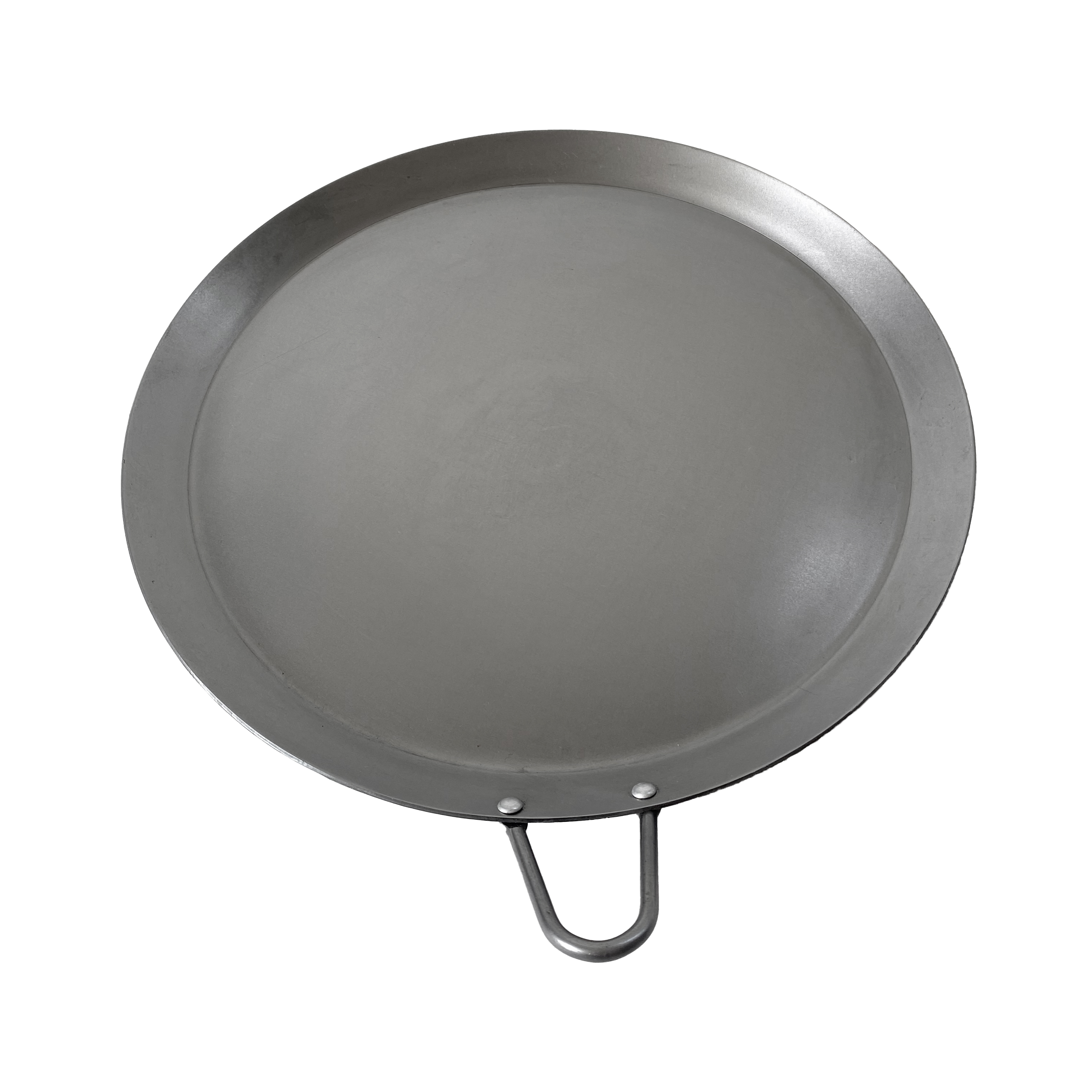 Classic Iron Handles Iron Round Tray for Supermarket Hotel Bar Home