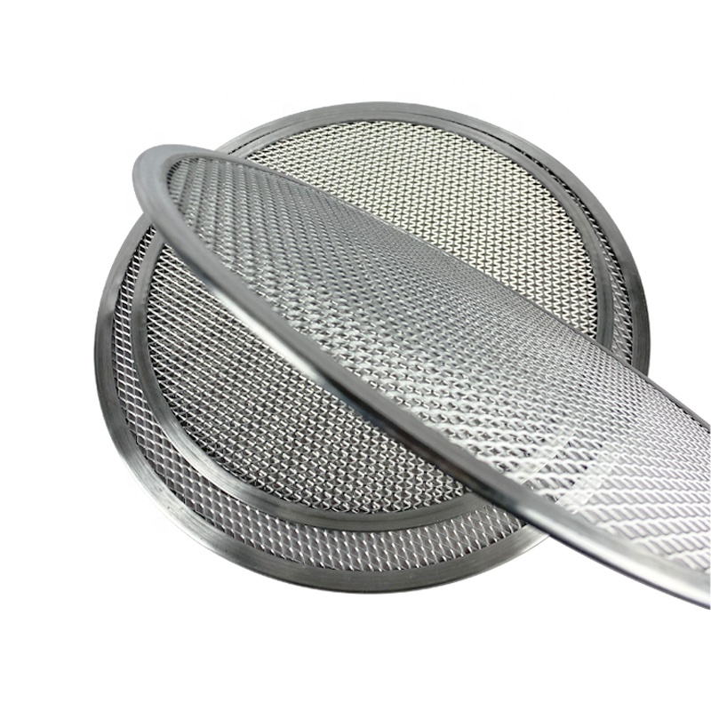 Aluminium Cooking Round Pizza Screen Pizza Net Pizza Mesh Baking Tray