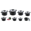 Aluminium Non-Stick Pot Set Thicker Gauge Hard-Anodized Cookware Set