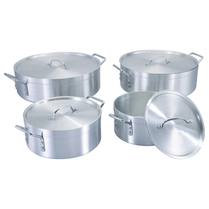 Aluminium Cookware Sets Kitchenware Big Capacity 4 PCS Wholesale Cookware