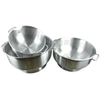 Kitchen Rice Fruit Vegetable Washing Aluminum Colander Set With Base