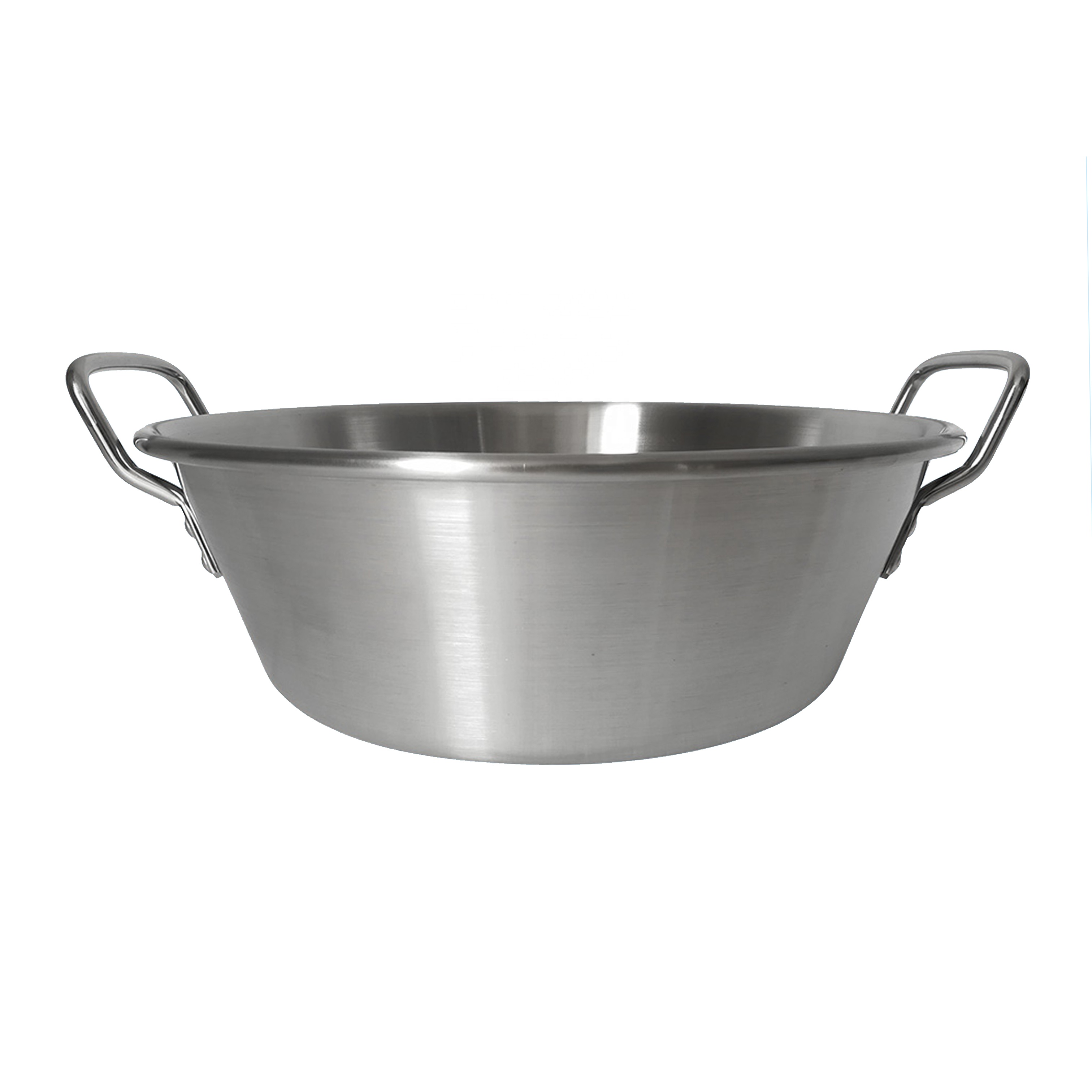 Large Deep Stainless Steel Cazo Frying Pan Suitable for Home Cookware Sets