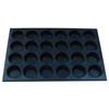 Wholesaler Black Aluminum Nonstick Cake Pan Muffin Pan Home Restaurant Kitchenware Set