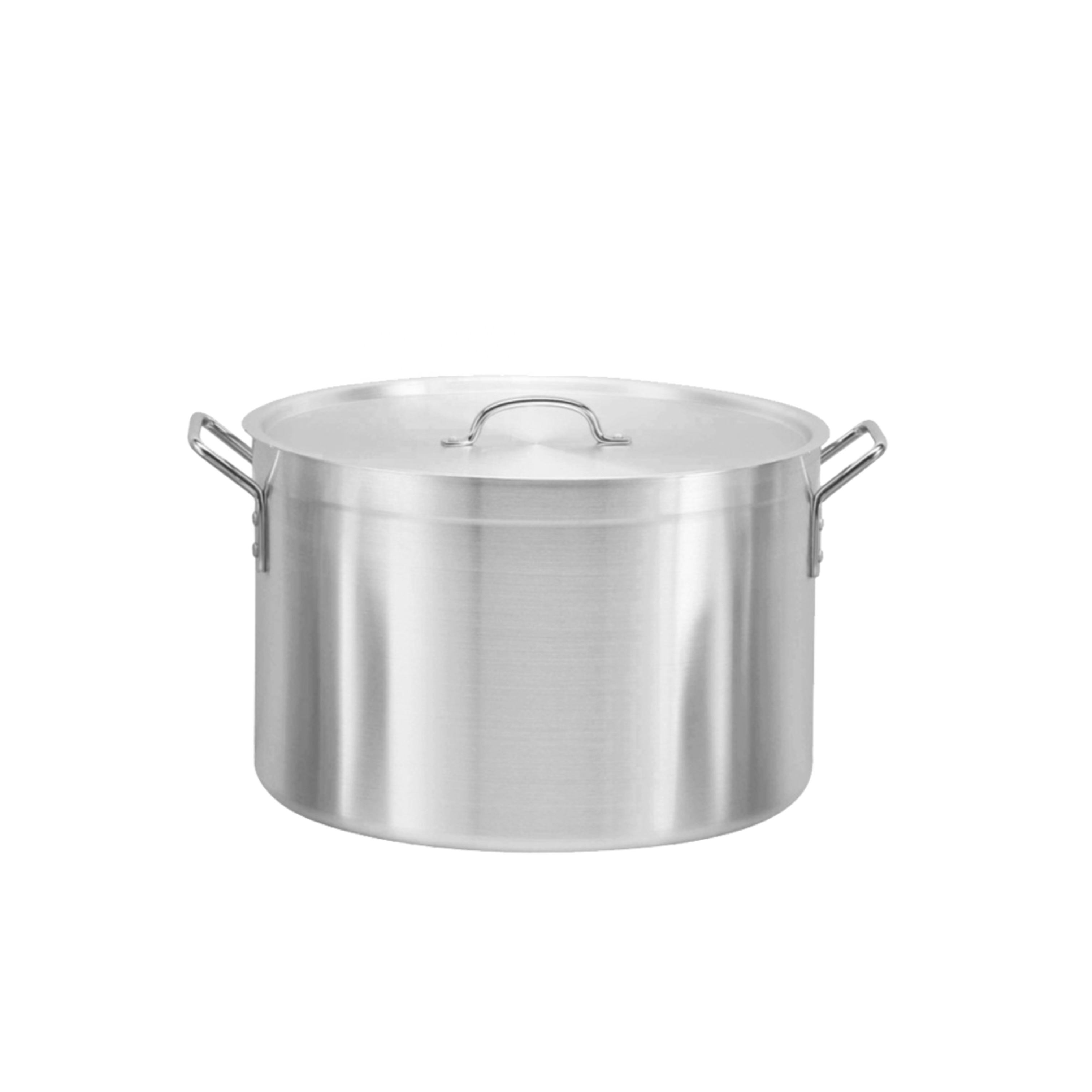 aluminium stock pot with lid