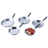 Aluminium Fry Pan Polishing Cookware Set for Home Restaurant