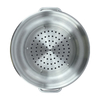 Kitchen Rice Fruit Vegetable Washing Aluminum Colander Set With Base