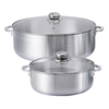 Aluminium 6 Pcs Big Capacity Camping Cookware Set Cooking Pot Cookware Sets