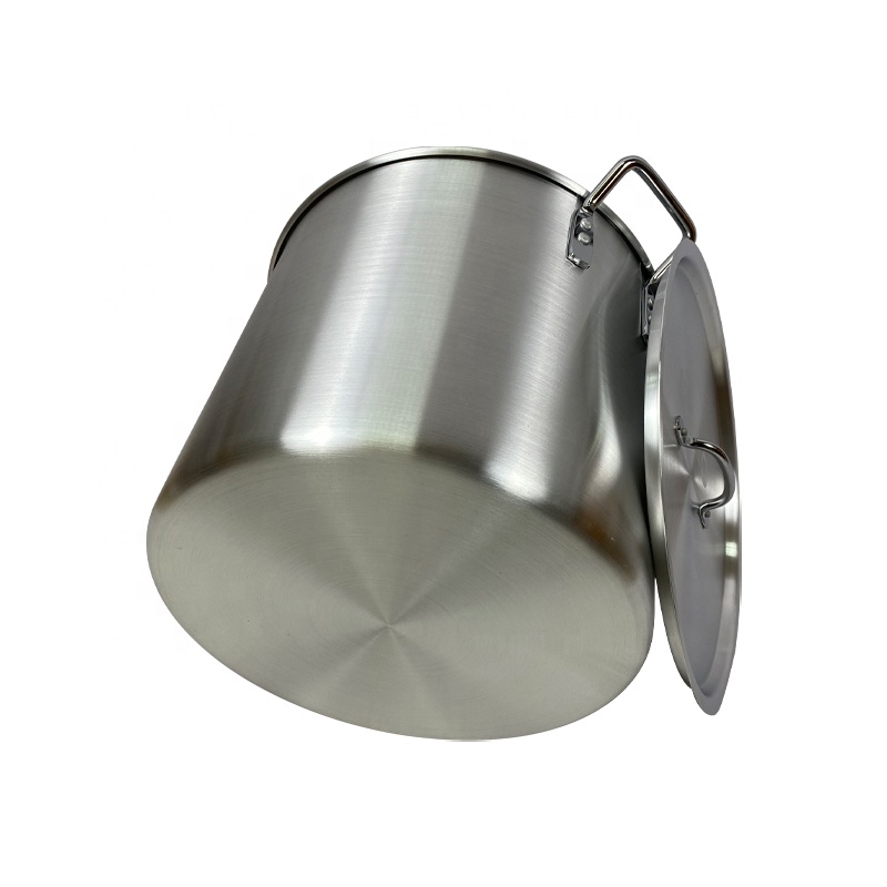 160QT Stainless Steel Aluminum Digester Pot Stock Pot Set Suitable for Kitchen Kitchenware