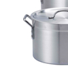 4PCS Aluminium Stock Pot with Heavy Gauge for Home Restaurant