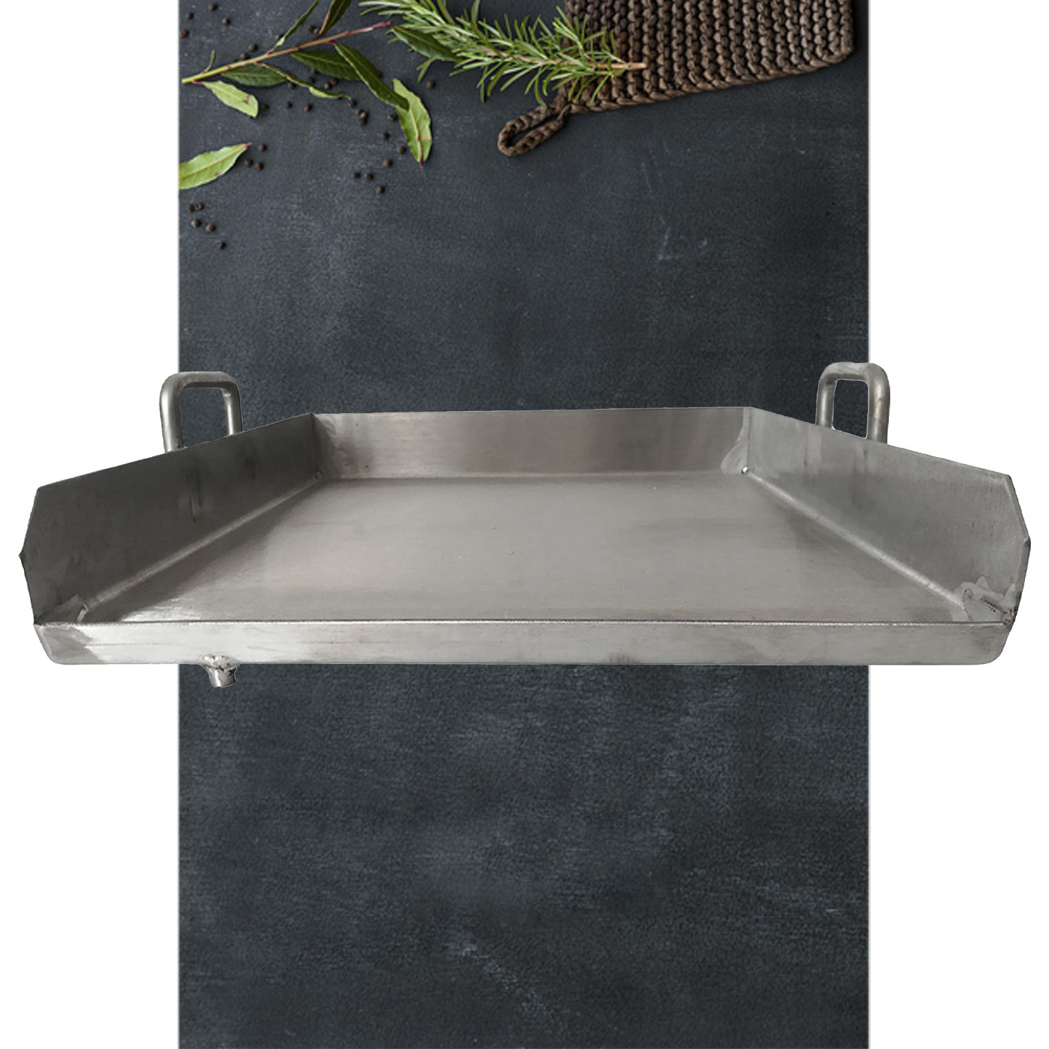 flat top grill stainless