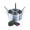 Fast Delivery Classic Aluminium Cooker Pasta Steamer Pot Cookware Set Wift Strainer Insert