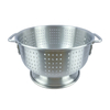 Kitchen Rice Fruit Vegetable Washing Aluminum Colander Set With Base